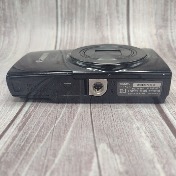 Canon PowerShot Elph 190 IS 20.0 Megapixel Digital Camera in Black 32 GB SD Card - Picture 5 of 11